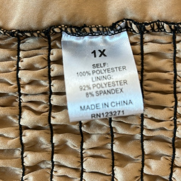 Orange kiss Elegant Black Lace stretchy corset with boning Women’s Size 1X - Picture 5 of 16